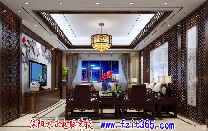 信阳培训室内装潢设计